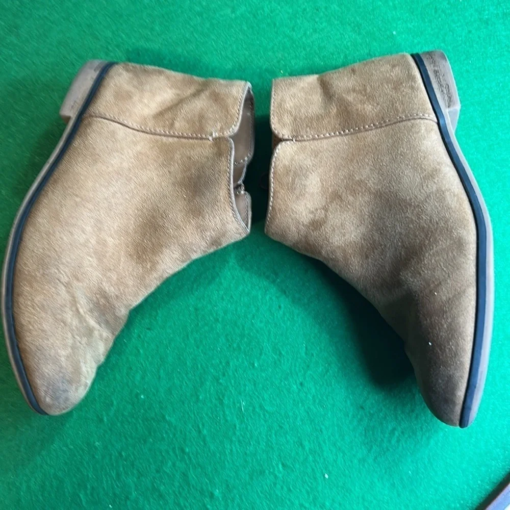 Cat & JACK  GIRLS ANKLE BOOTS ZIP UP SIDES SZ 1